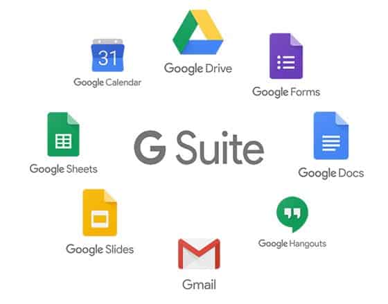 List of G Suite Apps
