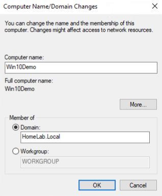join in computer to domain