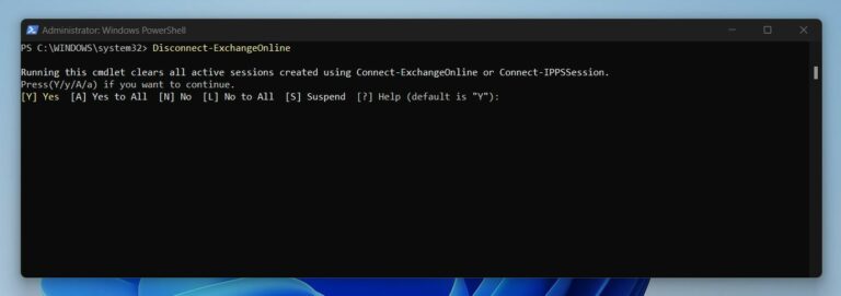 How to Connect to Exchange Online using Powershell. Disconnect ExchangeOnline