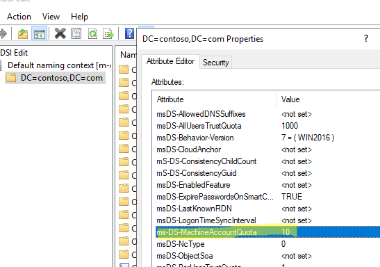Edit Active Directory
