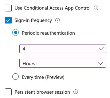 conditional access frequency