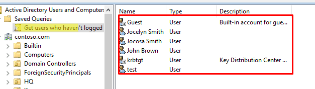 How to Find Active Directory Users Last Logon Time (Using ADUC) saved ldap queries sample
