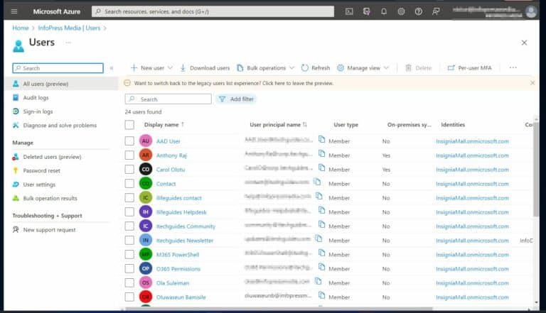 Assign Azure AD Roles and permissions from the User Interface