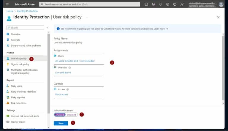 Azure AD Security Tools and Resources - 3. Azure AD Identity Protection