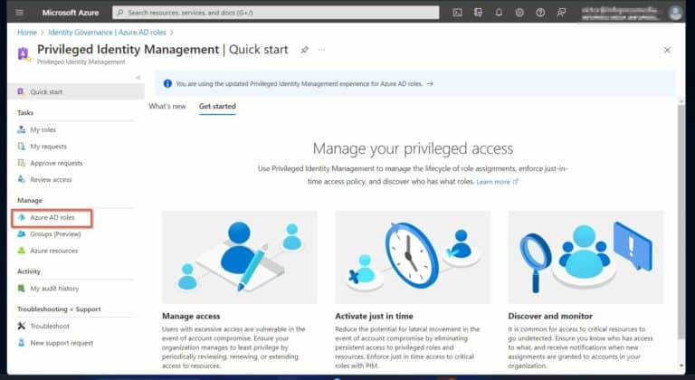 Create an Access Review of Azure Active Directory roles in PIM - step 3,