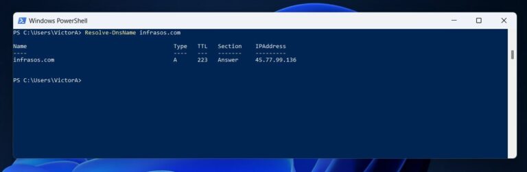 Use Resolve-DnsName PowerShell Command for Reverse DNS Lookup