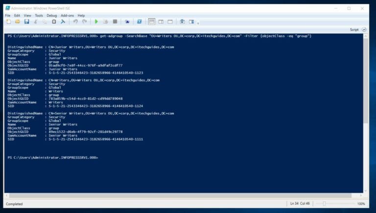Find Nested Groups in on-prem Active Directory with PowerShell