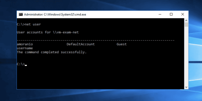 Net User Command – Manage Local Windows Users Accounts