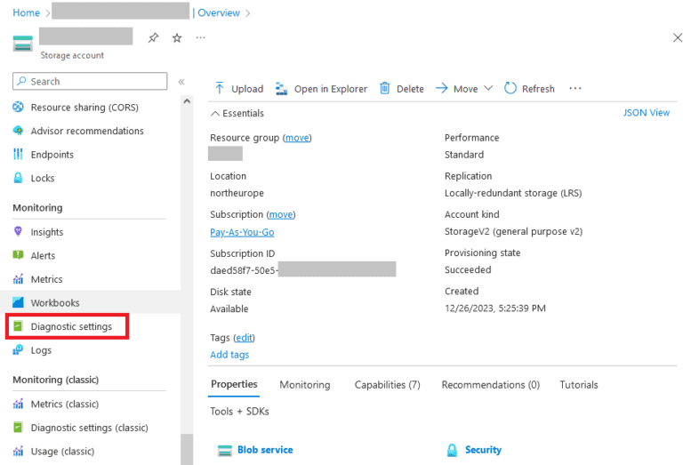 Azure Security Monitoring and Alerting of Security Events