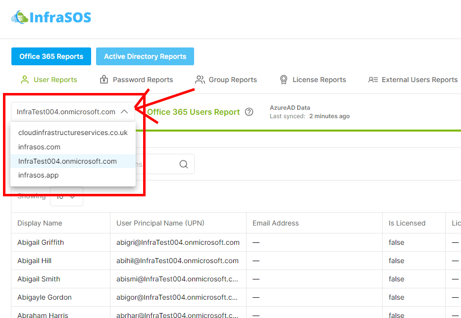 Manage Multiple Tenants